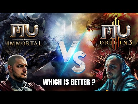 MU Immortal vs MU Origin 3 — Which MMORPG is WORTH Playing in 2025?! 🔥