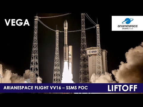 Watch Arianespace Vega | SSMS PoC Liftoff