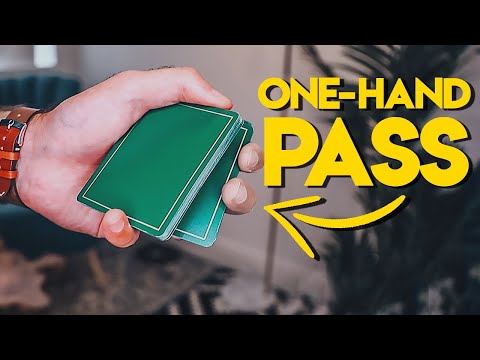 The HARDEST One-Hand Pass - Erdnase Shift Tutorial