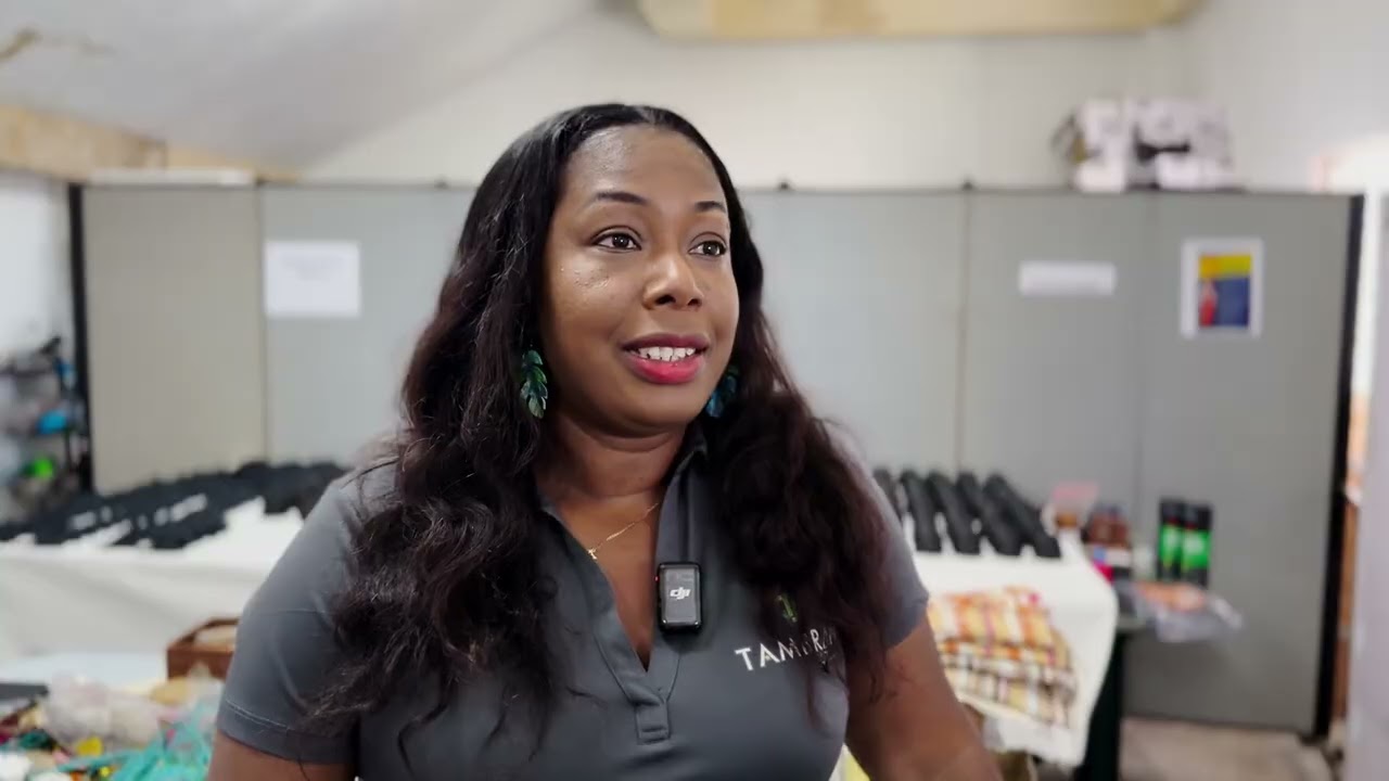 Window 1 Regional MSME Matching Grant Recipient Tamara Prosper, owner of eco-jewelry brand.