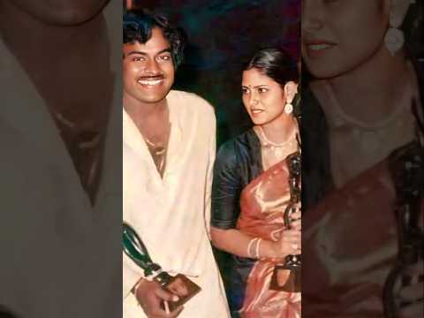 CHIRANJEEVI 💕 JAYASUDHA #love #song #ytshortsindia #telugu #music #trendingshorts #chiranjeevi