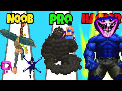 Merge Animals 3d, Minion Guard, Firgure Run, Poppy Run, Hero Challenge Games With Oggy and Jack