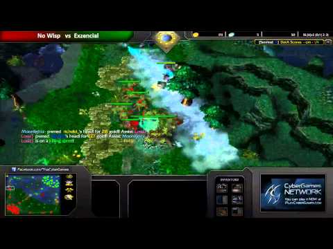 CGnetworkTV CB DotA Qulaify 2013 - No Wisp vs Exzencial