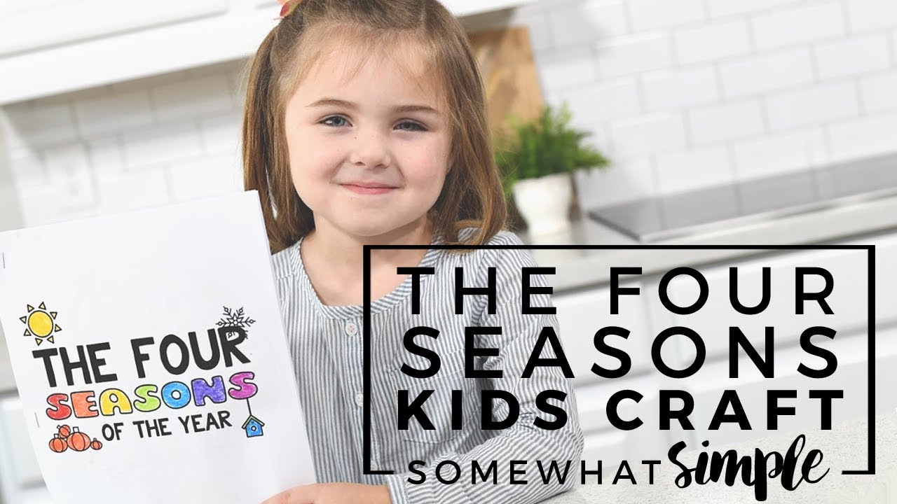 Book of Seasons – Free Printable Craft For Kids
