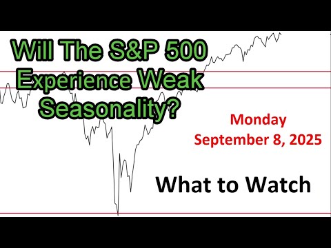 What to Watch for Monday September 8, 2025