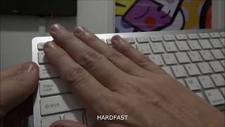 Teclado Bluetooth Universal sem Fio Ipad Iphone Computador Android Mac Note Hardfast Wlxy