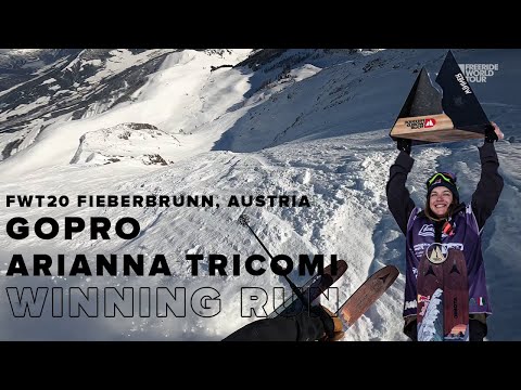 FWT20 Fieberbrunn Austria | Arianna Tricomi GoPro Winning Run