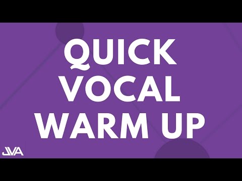 VOCAL WARM UP EXERCISE