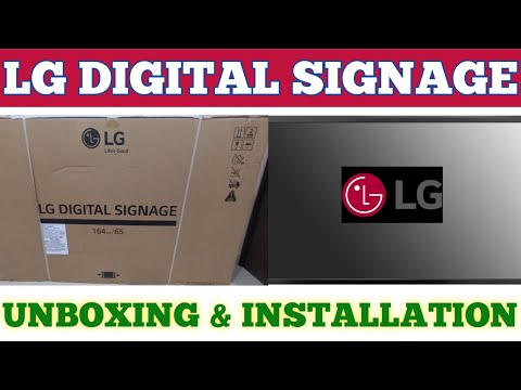 LG 49 Inch Commercial Signage