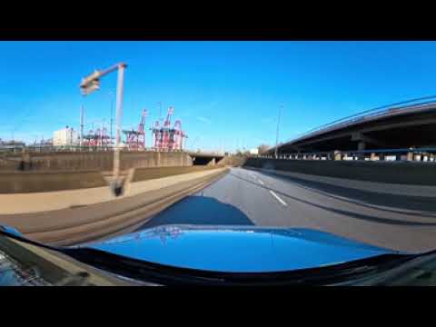 Hamburg Köhlbrandbrücke in 360°