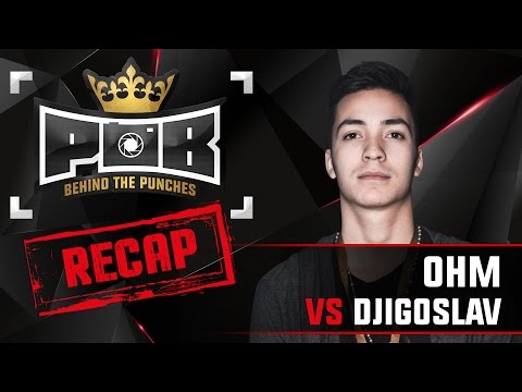 Ohm Recap vs Djigoslav - Behind The Punches POB LIVE 1 Mei