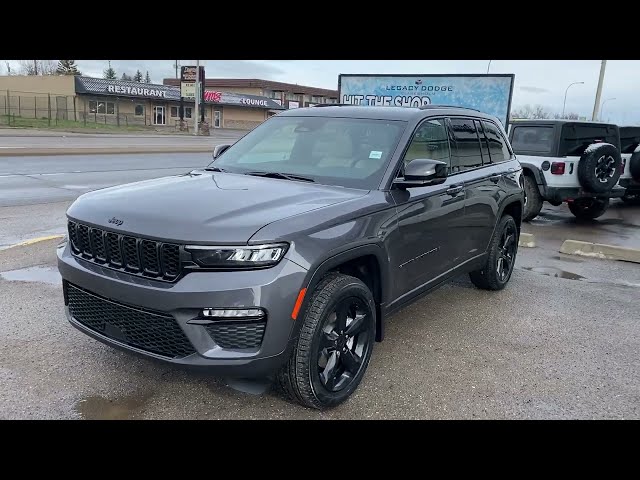 2024 Jeep Grand Cherokee Limited Black Appearance in Cars & Trucks in Lethbridge