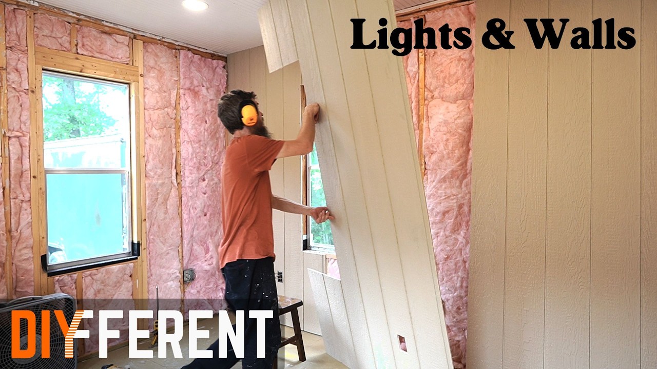 Plywood Beadboard Ceiling Painting Tips — Watch on YouTube
