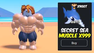 Starting Over as a NOOB with SECRET SEA PET in Gym Star Simulator!