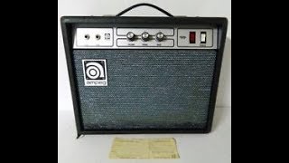 Video thumbnail for 1976 Ampeg G- 100 Solid State Amp Ed Dana Guitar by Ed Dana