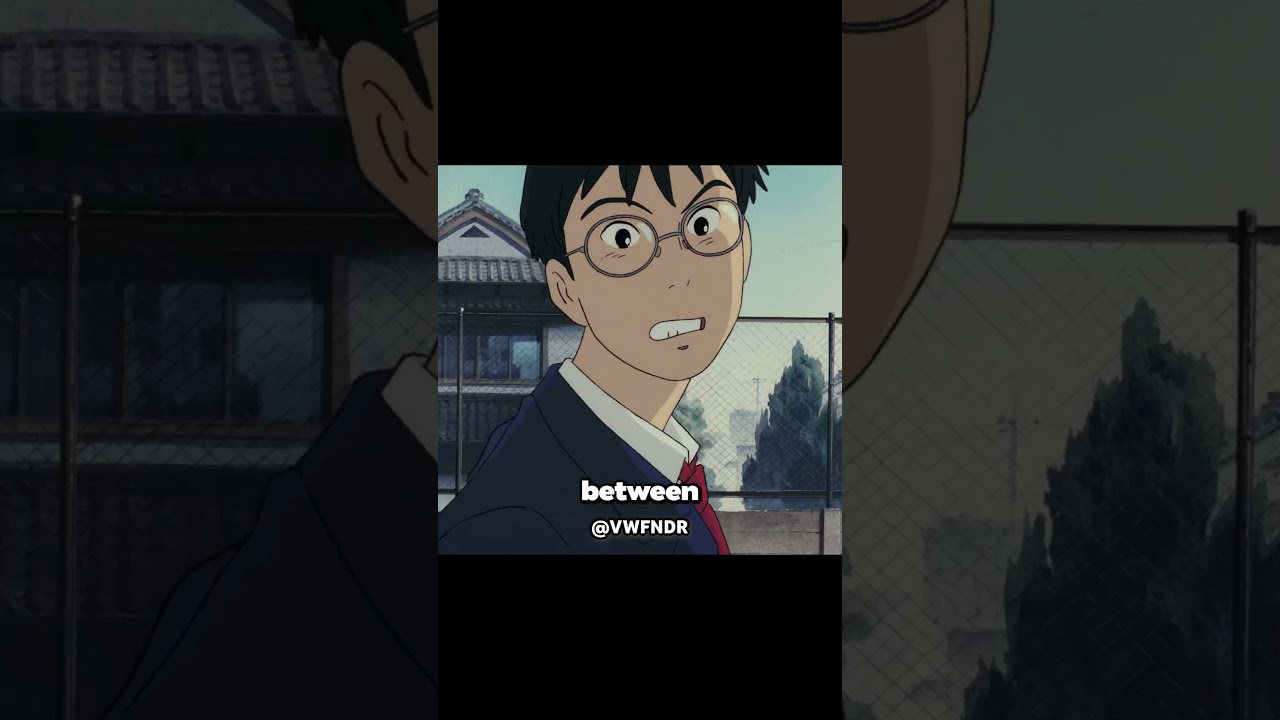 The Real Reason She Slaps Him (Ocean Waves) Studio Ghibli