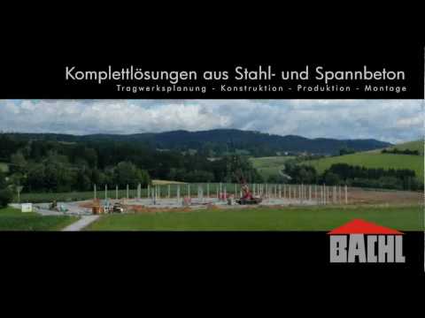 BACHL Fertigteile aus Stahl- und Spannbeton