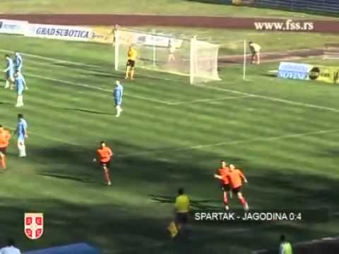 Jelen super liga 2011-2012 - 7.kolo golovi sa utakmica-01.10.2011