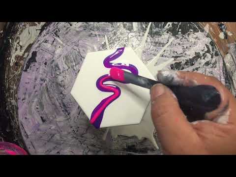 #45 Fun for beginners in paint pouring