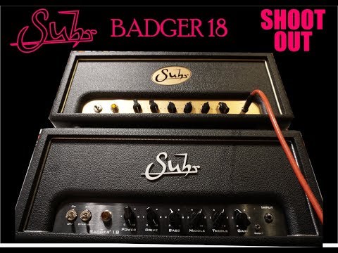 Suhr Badger 18 18-Watt Guitar Amp Head 2006 - 2015 - Black image 4