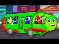 The Wheels On The Bus Go Round And Round Kids Nursery Rhymes Baby Songs For Children