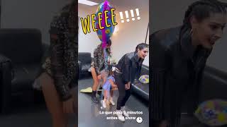 Lo que pasa 5 minutos antes del show 🤣🤣🤣🤣
