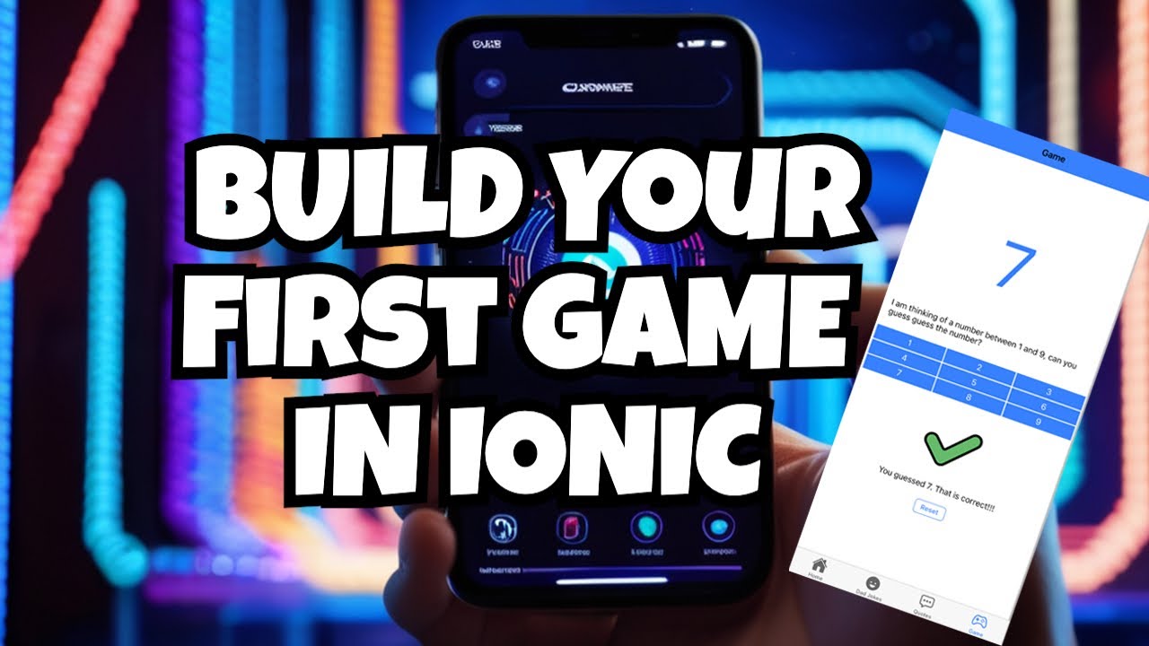 Create a Game App with Ionic: Beginners Guide