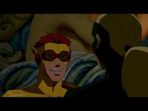 The Team vs Sportsmaster and Cheshire Pt. 2 - The Original Team - Young Justice Fights