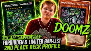 Yugioh, New format June 2026 local's 2nd Place Deck Profile-Doom z-Mavryk R.