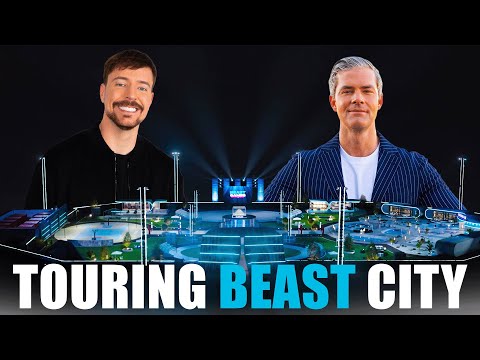 Touring BEAST CITY with MrBeast