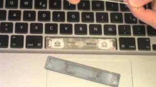 How to correctly fix the Spacebar key! Here - Apple MacBook Pro Unibody