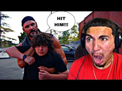 HE MADE HIS KID FIGHT LMAOO😂!!! Dhar Mann Step Dad and Birth Dad GO TO WAR Reaction!