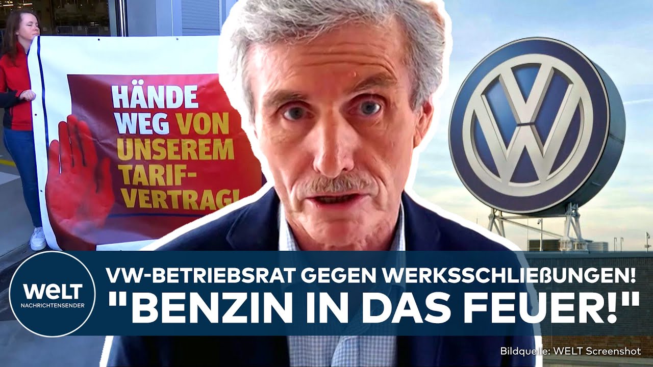 VOLKSWAGEN: Werksschließungen! Harte Auseinandersetzung!“ Betriebsrat kündigt Widerstand an!