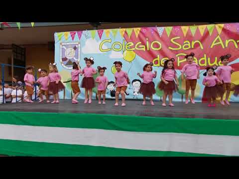 3 años | El monito Tico | Bailes fin de curso 2022 | Franciscanos Martos