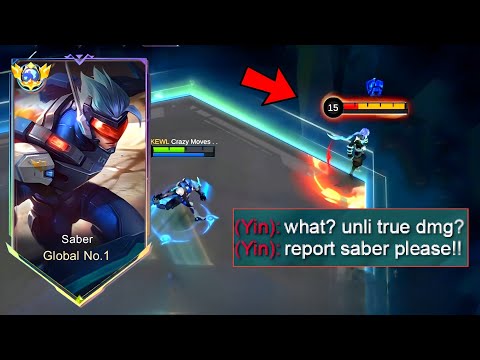 YIN WANT TO ESCAPE ON HIS OWN DOMAIN!?😂 SABERPHOBIA NEW BEST BUILD 2023