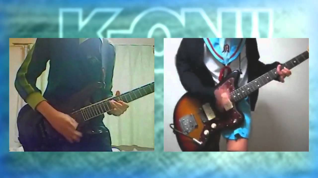 K-ON!　Fuwa Fuwa time　ふわふわ時間を弾いてみた を合わせてみた 【Nakanishi x Maurry】 歌詞