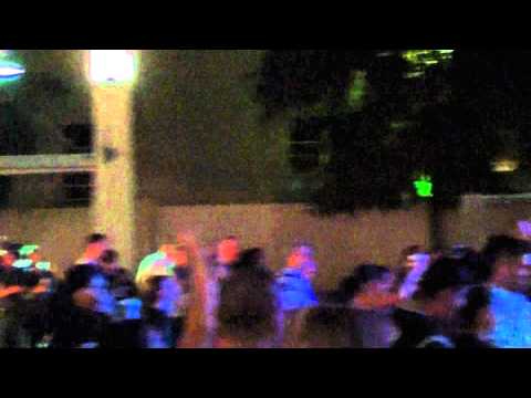 The Space Rockers performing "Pour Some Sugar On Me" at San Antonio Spurs Game.