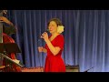 Vanessa Racci sings John Pizzarelli’s A Lifetime or Two at APAP 2024 showcase