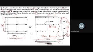 SEISMIC METHODS OF ANALYSIS EXAMPLES I