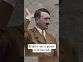 Adolf Hitler S Rise To Power In 60 Seconds Hitler