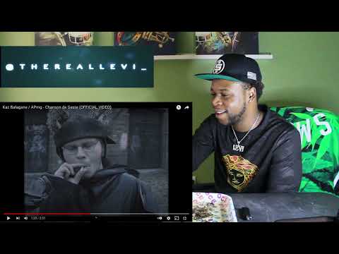 TRL Reaction / Kaz Bałagane / APmg  - Chanson de Geste (OFFICIAL VIDEO) (PolishRap)