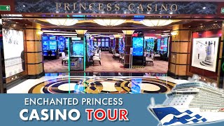 Tour of the Expanded Casino on Enchanted Princess (Sept 2025)