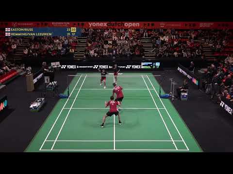 Match point - Easton / Russ vs Hemming / Van Leeuwen - MD, Final - Dutch Open 2023