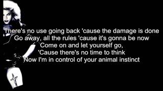 Madonna - Animal (Lyrics On Screen)