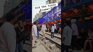A must-visit spot in Hanoi oldtown! #hanoi #train #vietnam #…