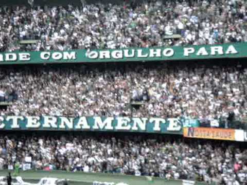 Coritiba 2 x 0 Portuguesa 18/09/2010 - Sai do chão a torcida do verdão, após primeiro gol