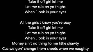 Chris Brown - Say ahh  (Lyrics on screen) karaoke In My Zone