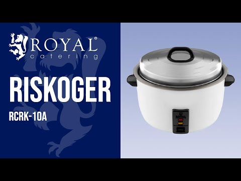 Produktvideo - Riskoger - 23 l - 3000 W - Royal Catering