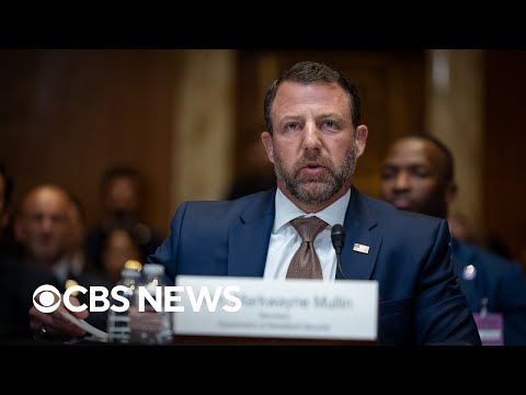 Watch Live: DHS Secretary Markwayne Mullin testifies before House committee