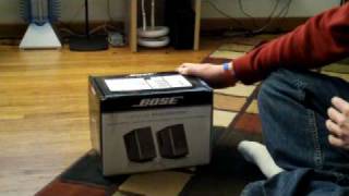 Video thumbnail for Bose Computer MusicMonitor Unboxing by yamajammer76